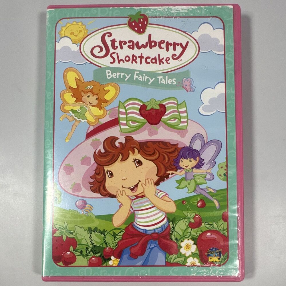 Strawberry Shortcake Berry Fairy Tales DVD G 2006 Region 1 Full Frame 44 Min